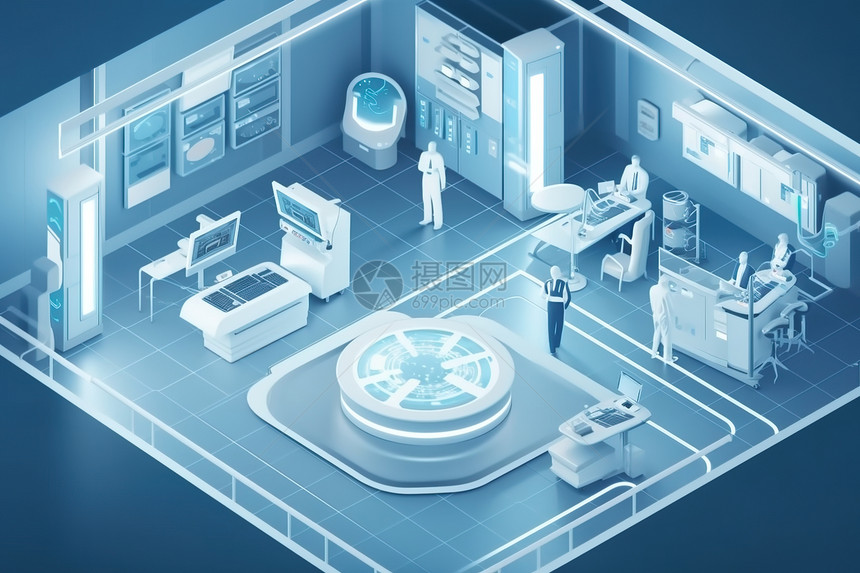 2.5D科技智能醫療保健治療中心 智能設備引領未來健康新范式